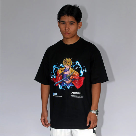 ZENITSU / DEMON SLAYER OVERSIZED T-SHIRT